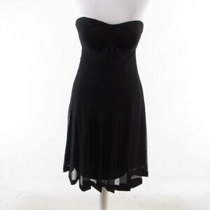 Morell Maxie black silk dress 6